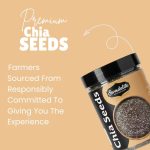 Swadelite Organic / Natural Chia Seeds - High Fiber, Omega-3 & Protein Superfood - Image 2